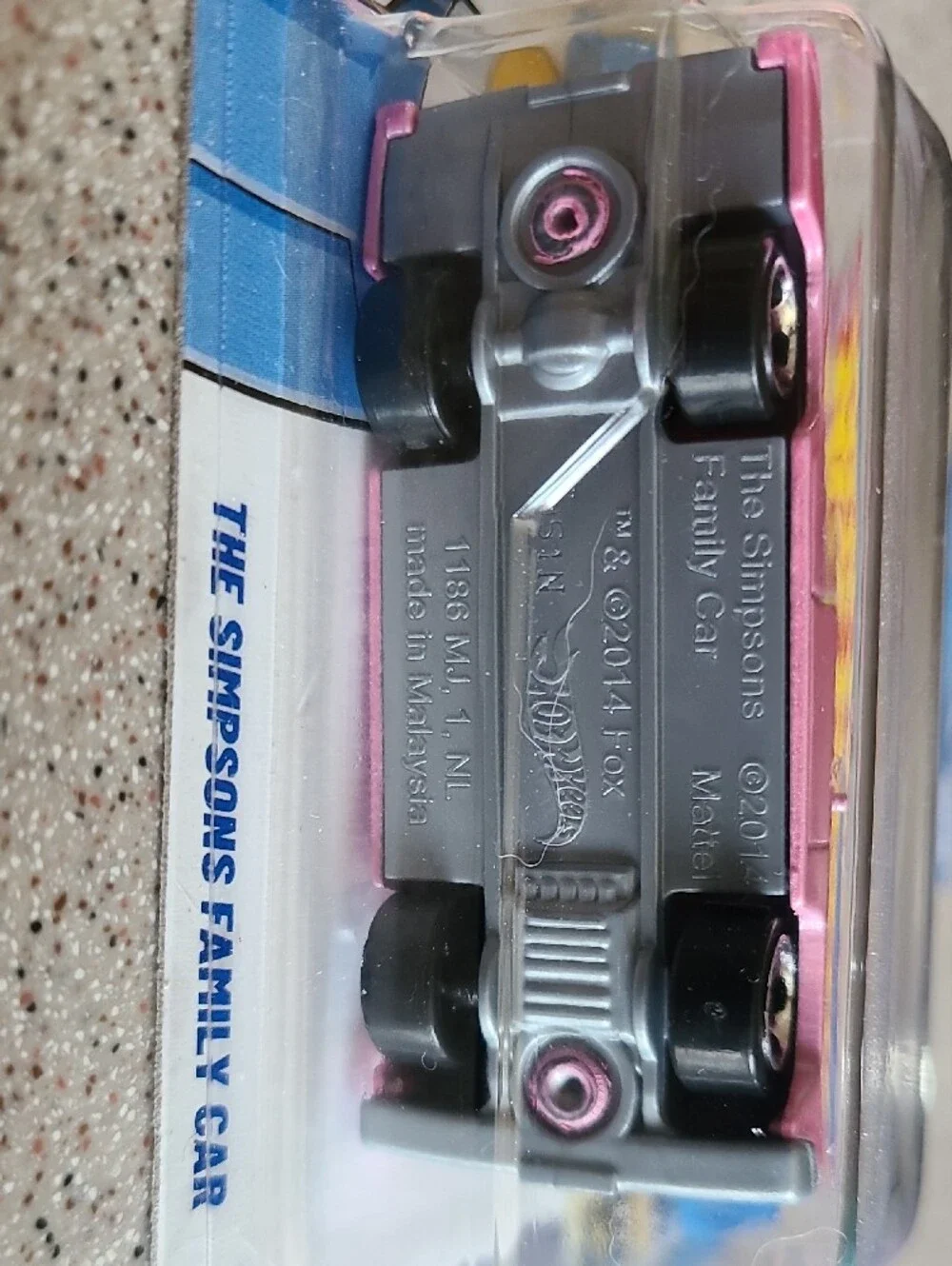 The Simpsons Family Car - Pink Kids Toy Car